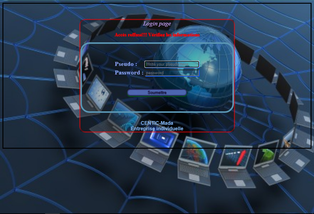 Image - Page de Connexion